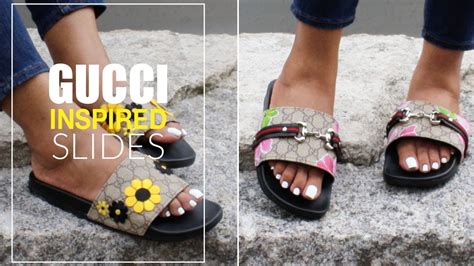 diy gucci sandals|DIY Gucci Sandals .